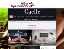 Tablet Screenshot of caelle.com